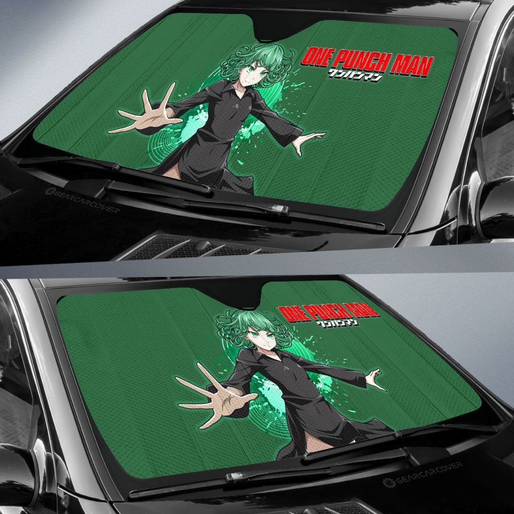 Sexy Girl Tatsumaki Car Sunshade Custom Car Accessories - Gearcarcover - 2