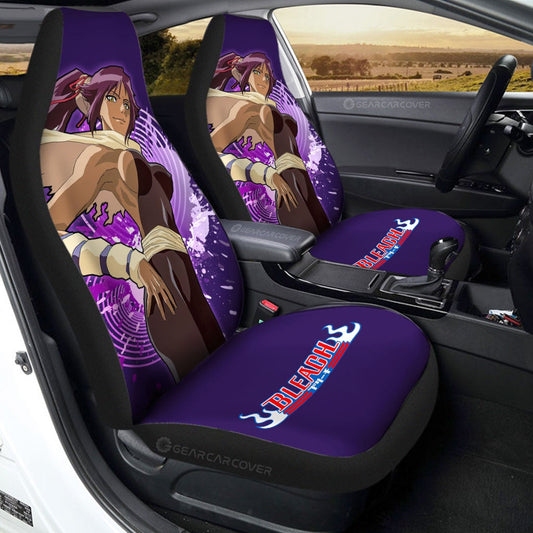 Sexy Girl Yoruichi Car Seat Covers Custom Bleach - Gearcarcover - 1