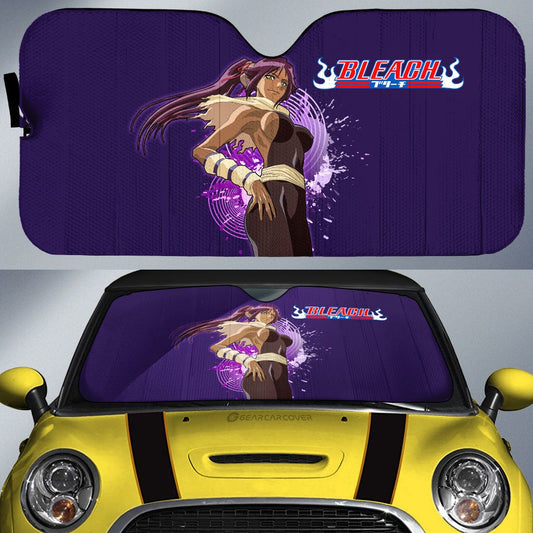 Sexy Girl Yoruichi Car Sunshade Custom Bleach - Gearcarcover - 1