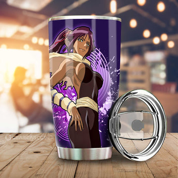 Sexy Girl Yoruichi Tumbler Cup Custom Bleach - Gearcarcover - 1