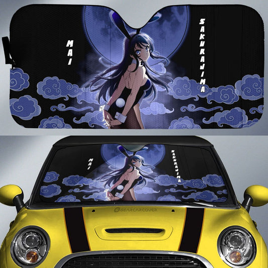 Sexy Mai Sakurajima Car Sunshade Custom Bunny Girl Senpai Car Accessories - Gearcarcover - 1