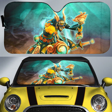 Shadow Shaman Car Sunshade Custom Car Accessories - Gearcarcover - 1