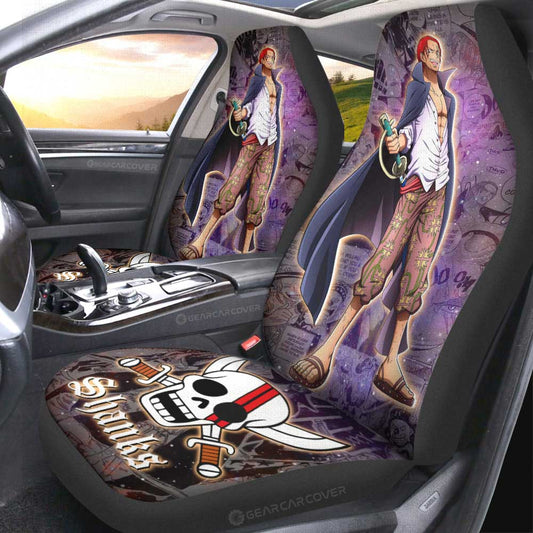 Shanks Car Seat Covers Custom Car Accessories Manga Galaxy Style - Gearcarcover - 2