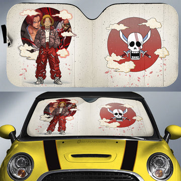 Shanks Car Sunshade Anime Collection - Gearcarcover - 1