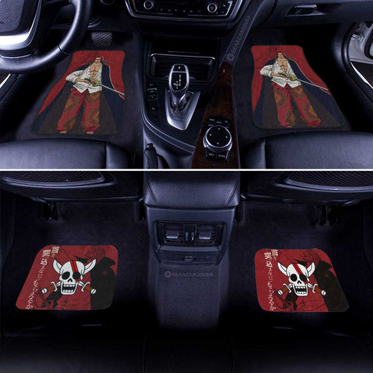 Shanks Film Red Car Floor Mats Custom Car Accessories - Gearcarcover - 2