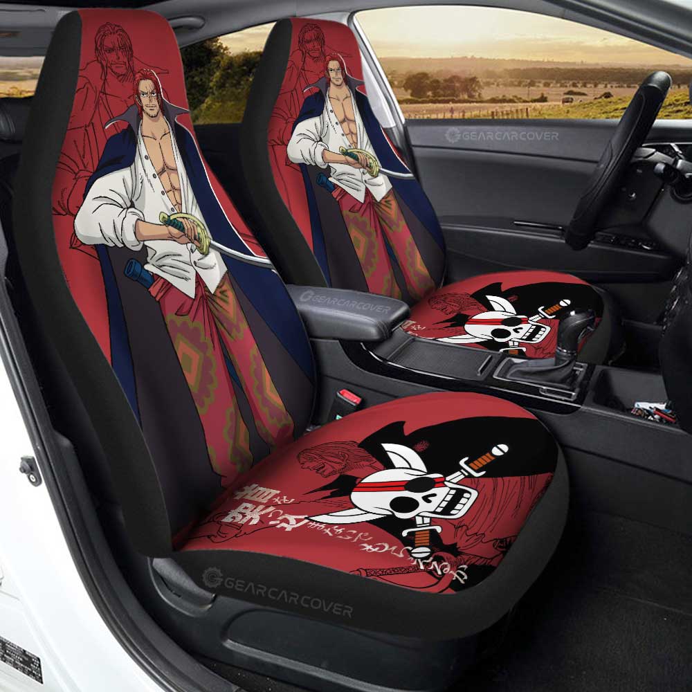 Shanks Film Red Car Seat Covers Custom Car Accessories - Gearcarcover - 2