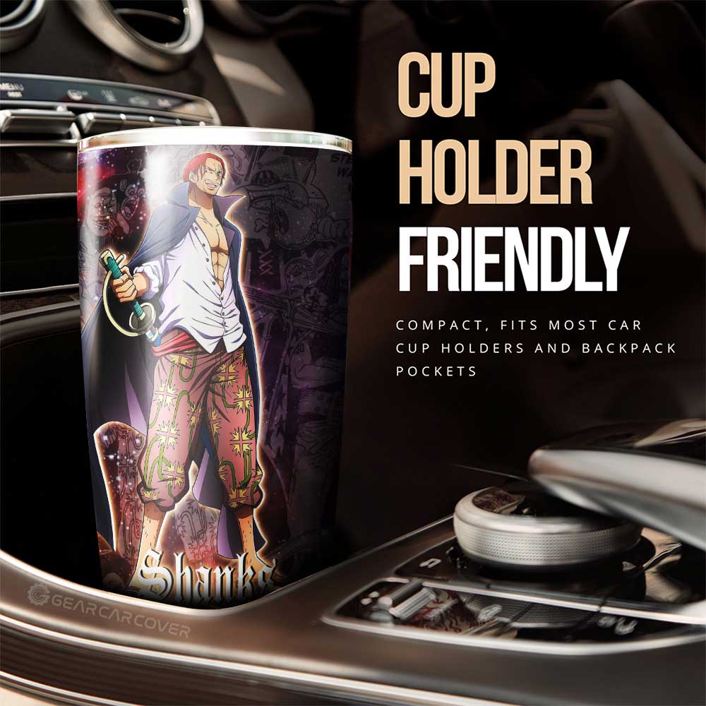 Shanks Tumbler Cup Custom Car Accessories Manga Galaxy Style - Gearcarcover - 2
