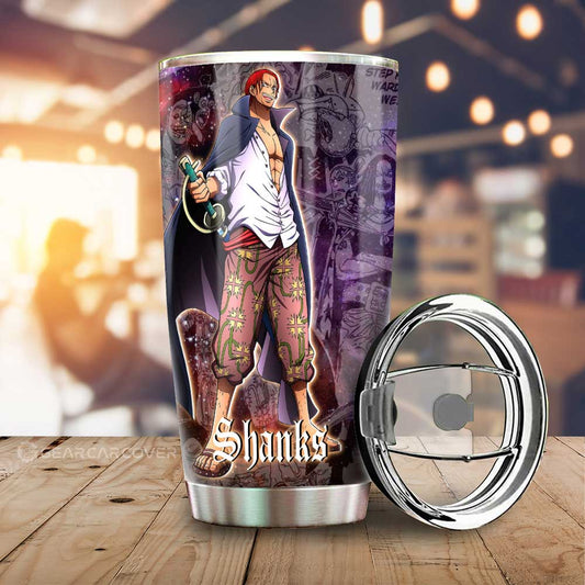 Shanks Tumbler Cup Custom Car Accessories Manga Galaxy Style - Gearcarcover - 1