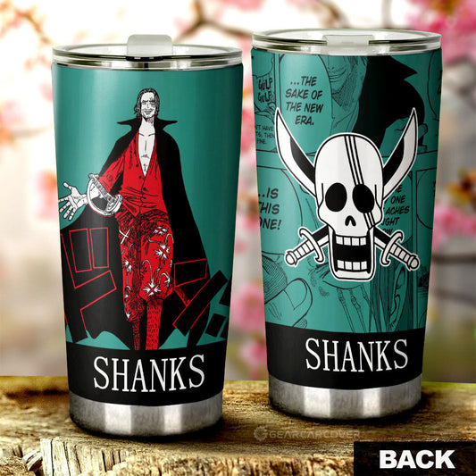 Shanks Tumbler Cup Custom Car Accessories Manga Style - Gearcarcover - 1