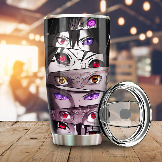 Sharingan Eyes Tumbler Cup Custom Anime Car Accessories - Gearcarcover - 1