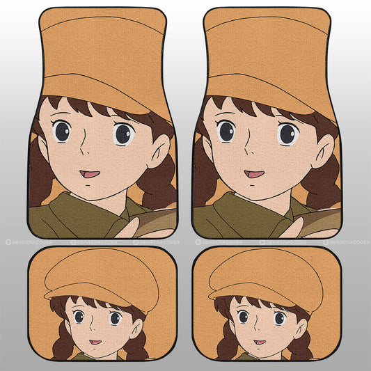 Sheeta Car Floor Mats Custom Castle In The Sky Car Accessories - Gearcarcover - 1
