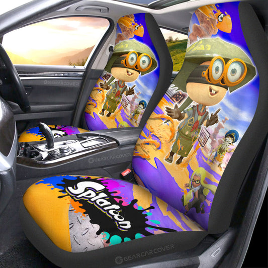 Sheldon Splatoon Car Seat Covers Custom Car Accessories - Gearcarcover - 1