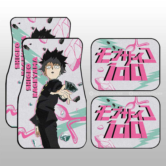 Shigeo Kageyama Car Floor Mats Custom Car Accessories - Gearcarcover - 1