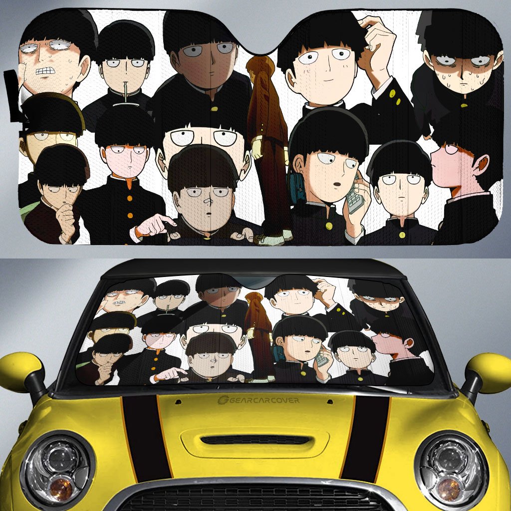 Shigeo Kageyama Car Sunshade Custom Car Accessories - Gearcarcover - 1