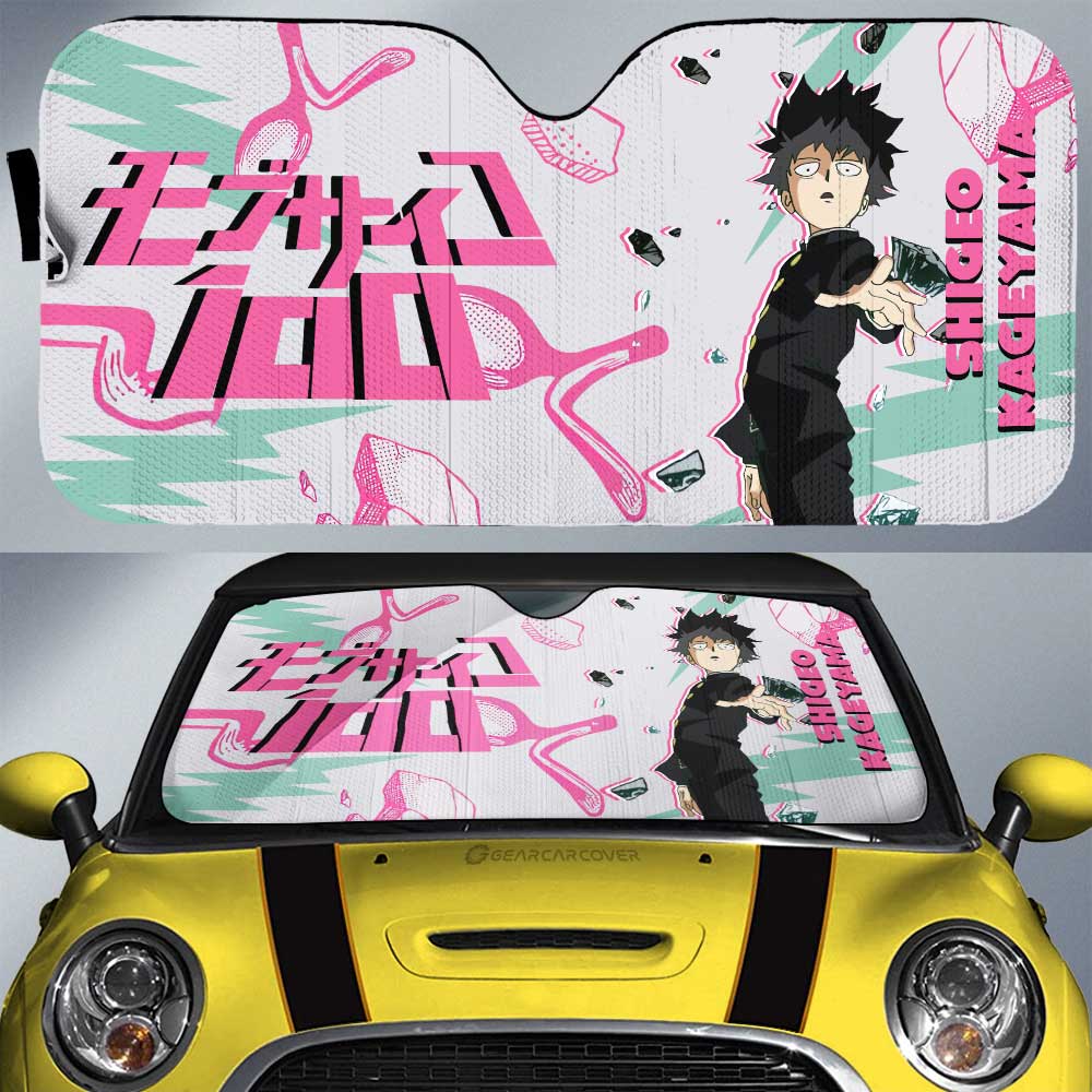 Shigeo Kageyama Car Sunshade Custom Car Accessories - Gearcarcover - 1