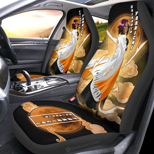 Shihouin Yoruichi Car Seat Covers Custom Bleach Car Interior Accessories - Gearcarcover - 2