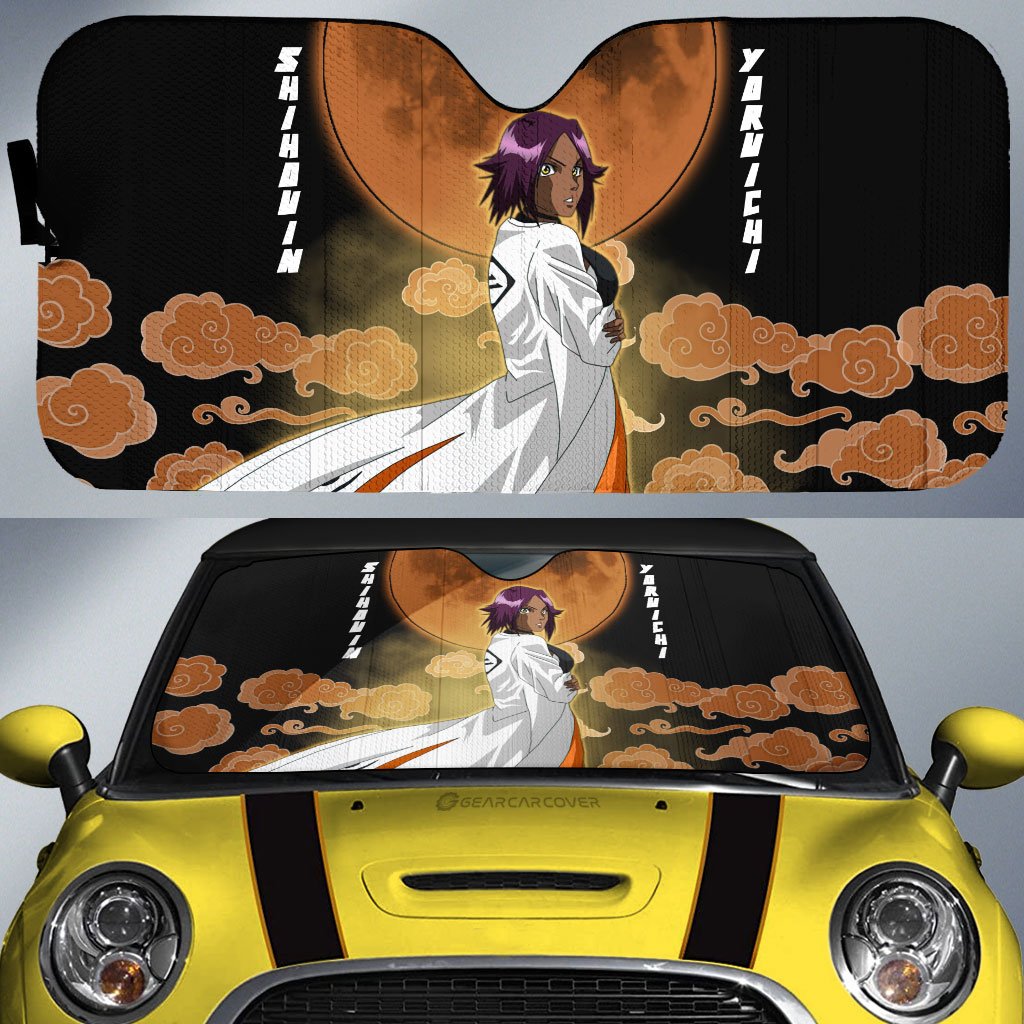Shihouin Yoruichi Car Sunshade Custom Bleach Car Accessories - Gearcarcover - 1