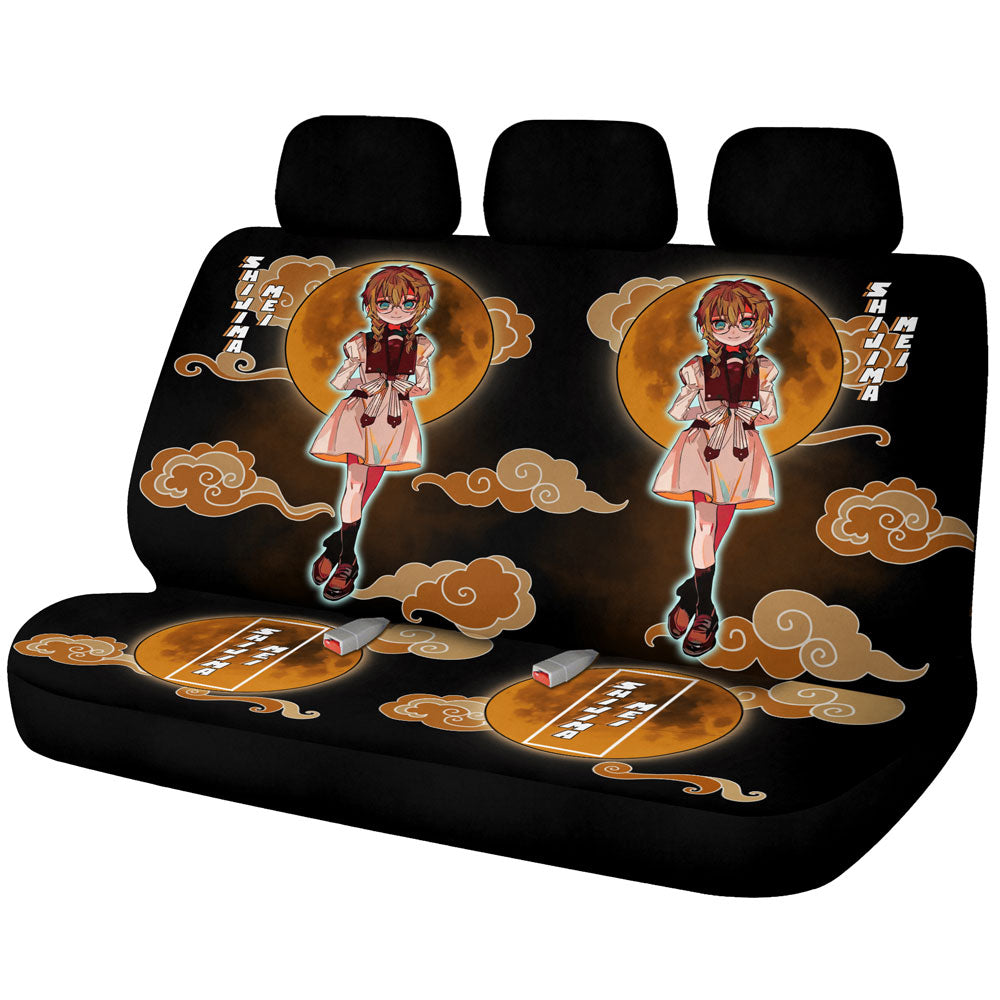 Shijima Mei Car Back Seat Covers Custom Hanako-kun Car Accessories - Gearcarcover - 1