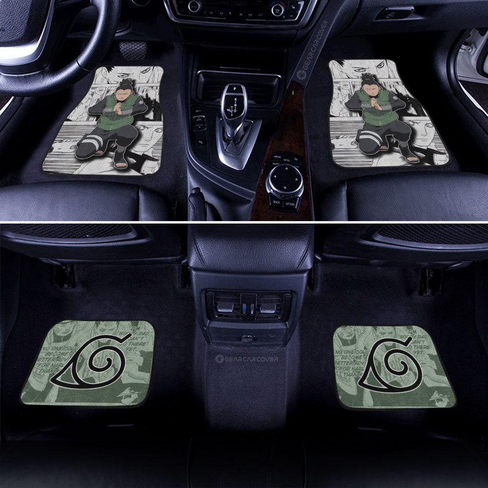 Shikamaru Car Floor Mats Custom Car Accessories Mix Manga - Gearcarcover - 3