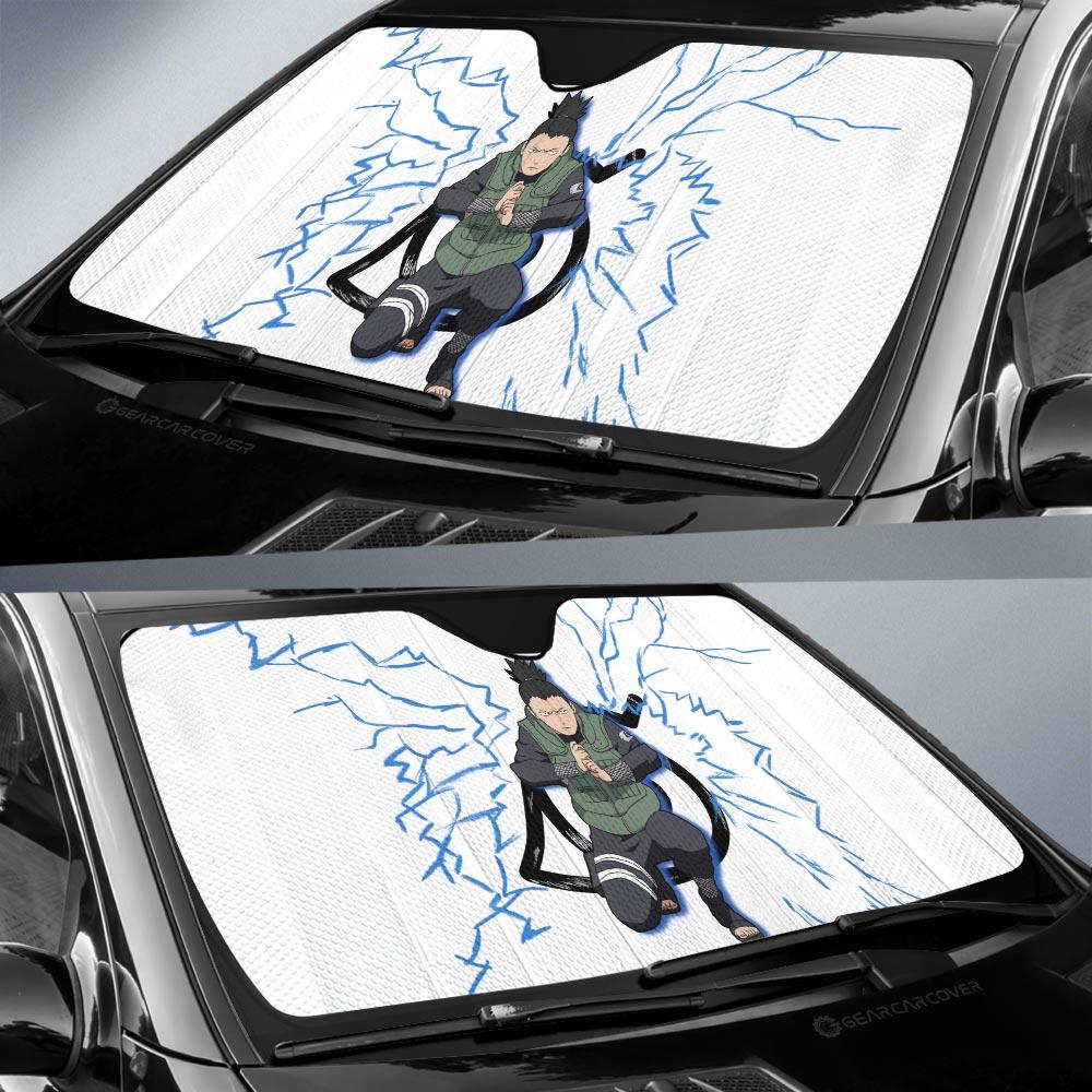 Shikamaru Car Sunshade Custom Anime - Gearcarcover - 2