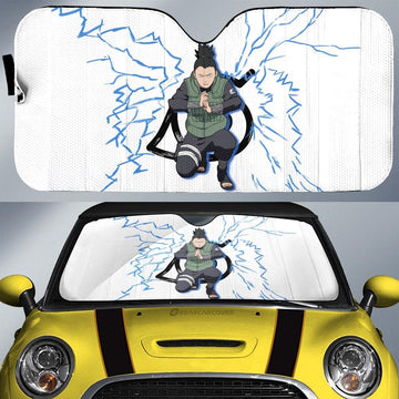 Shikamaru Car Sunshade Custom Anime - Gearcarcover - 1