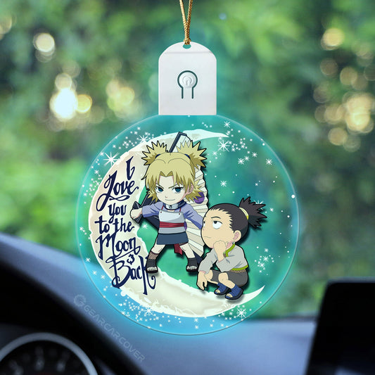 Shikamaru Temari Led Ornament Custom Car Decorations - Gearcarcover - 2