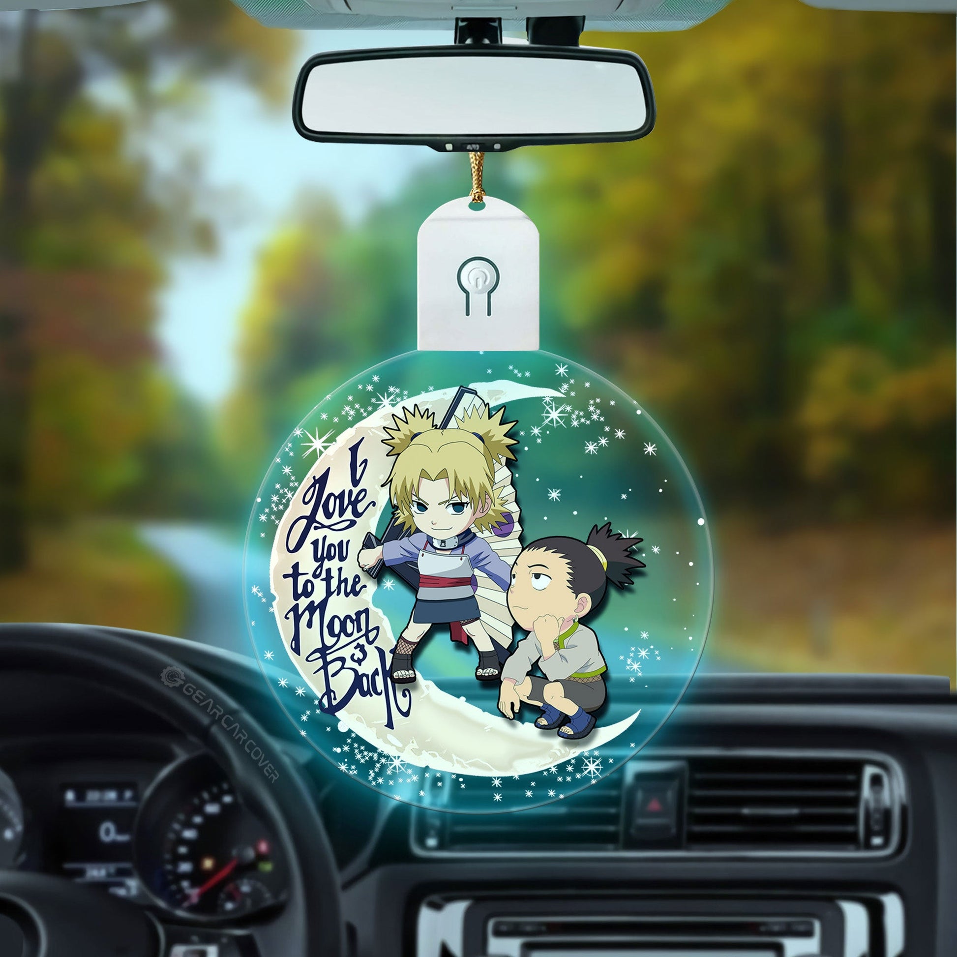 Shikamaru Temari Led Ornament Custom Car Decorations - Gearcarcover - 3