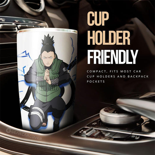 Shikamaru Tumbler Cup Custom Anime - Gearcarcover - 2