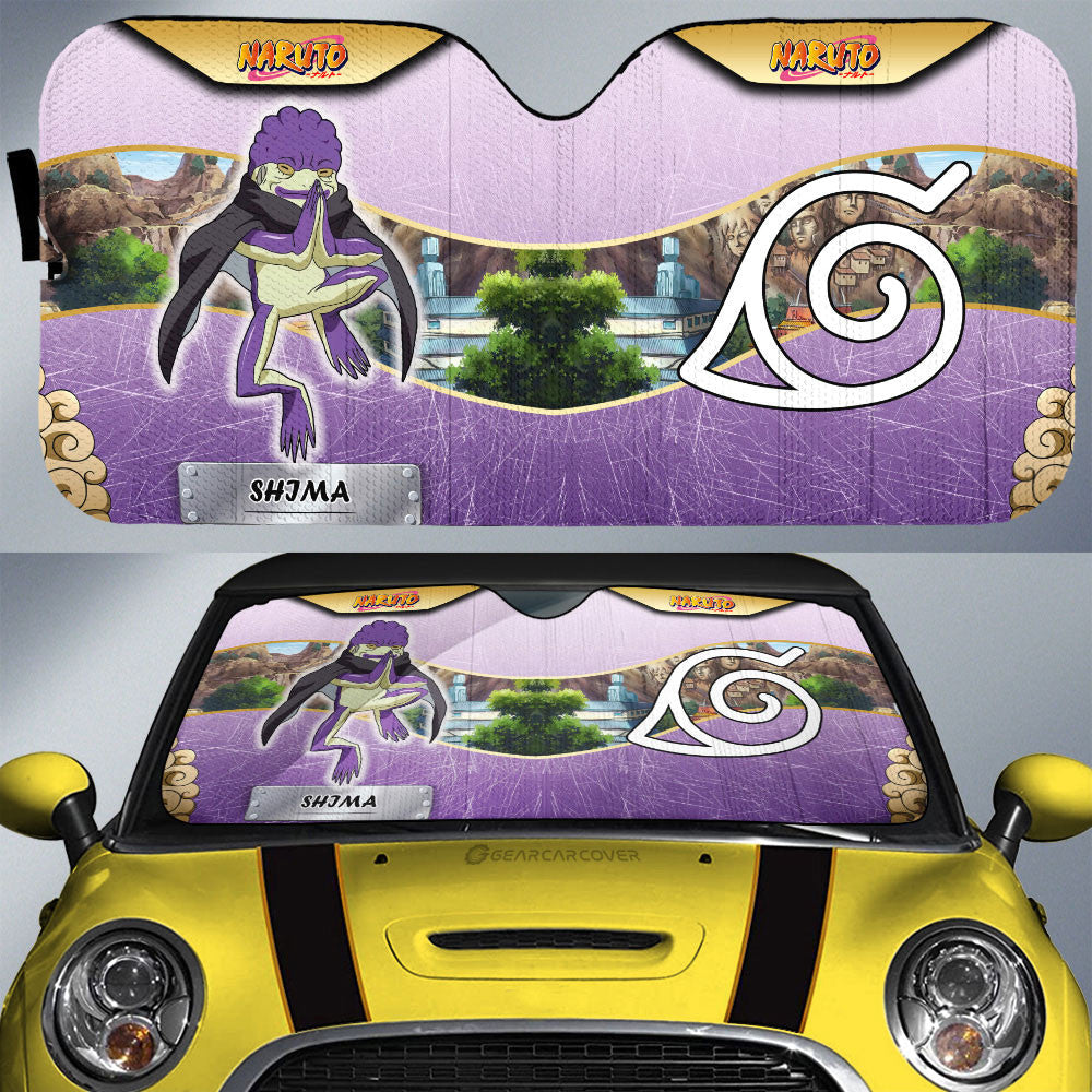 Shima Car Sunshade Custom Anime Car Interior Accessories - Gearcarcover - 1