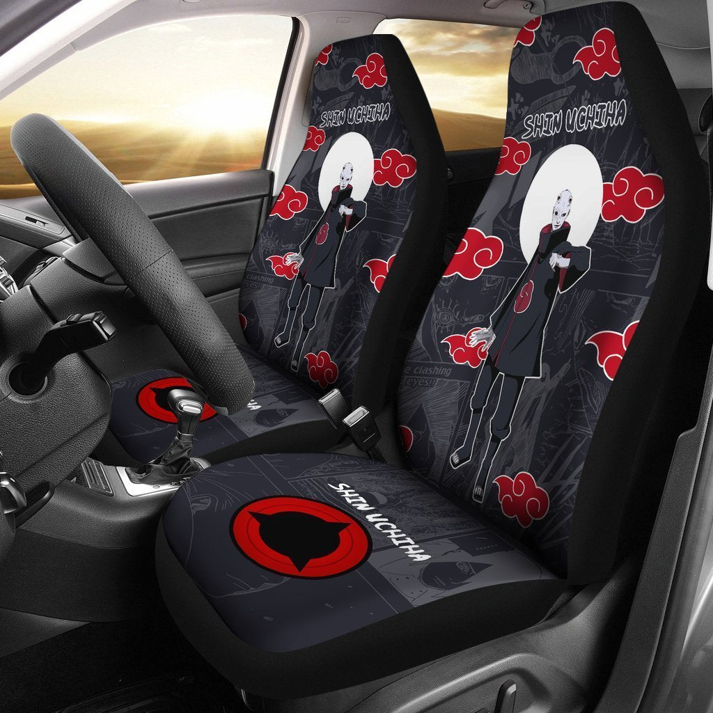 Shin Akatsuki Car Seat Covers Custom Anime Car Accessories - Gearcarcover - 1