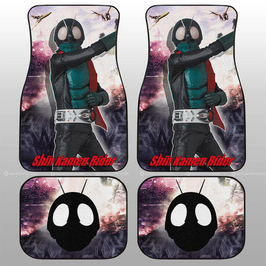 Shin Kamen Rider Car Floor Mats Custom Car Accessories - Gearcarcover - 1