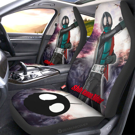 Shin Kamen Rider Car Seat Covers Custom Car Accessories - Gearcarcover - 1