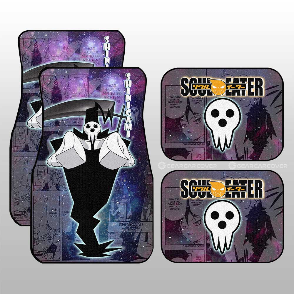 Shinigami Car Floor Mats Custom Manga Galaxy Style - Gearcarcover - 1