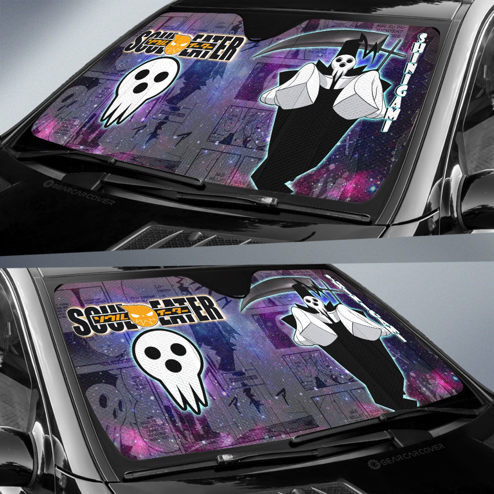 Shinigami Car Sunshade Custom Manga Galaxy Style - Gearcarcover - 2