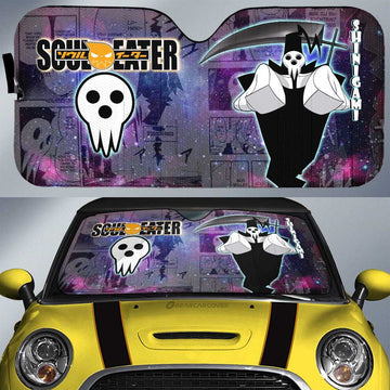 Shinigami Car Sunshade Custom Manga Galaxy Style - Gearcarcover - 1