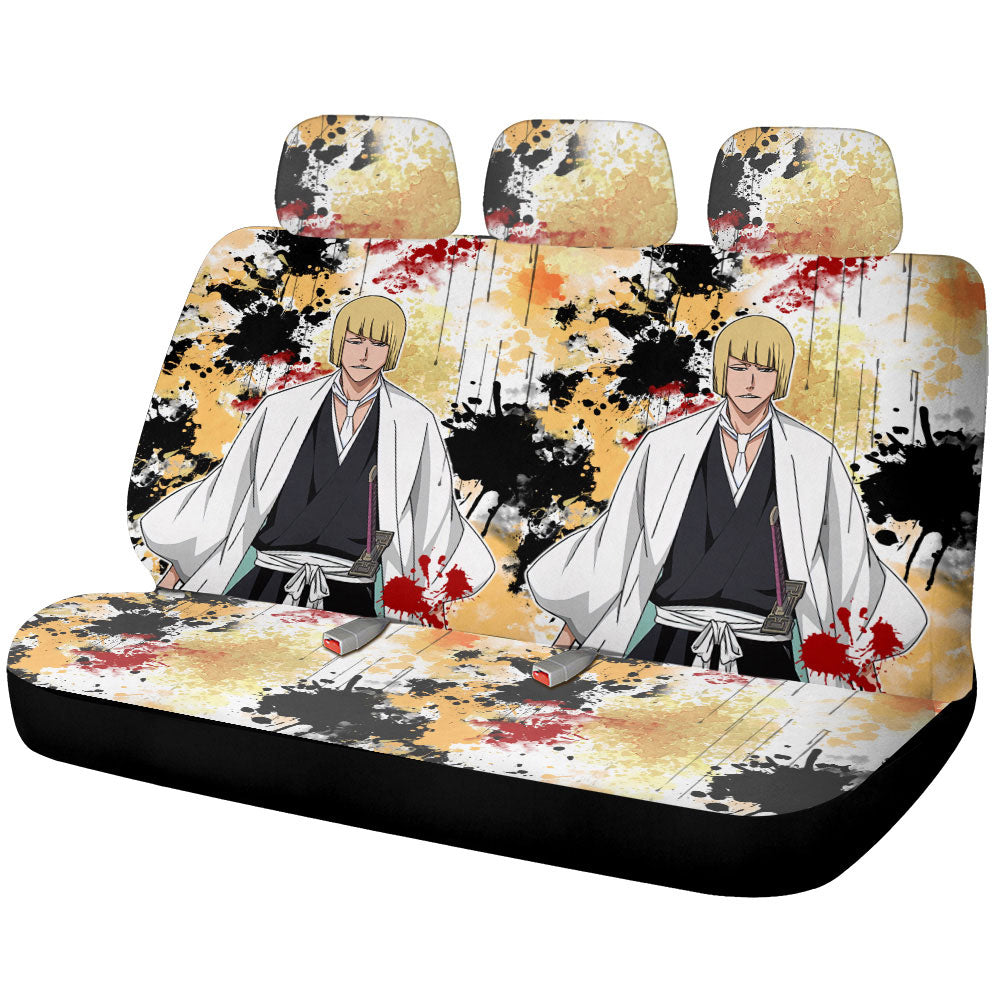 Shinji Hirako Car Back Seat Covers Custom Car Accessories - Gearcarcover - 1