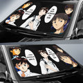 Shinji Ikari Car Sunshade Custom NGE - Gearcarcover - 2