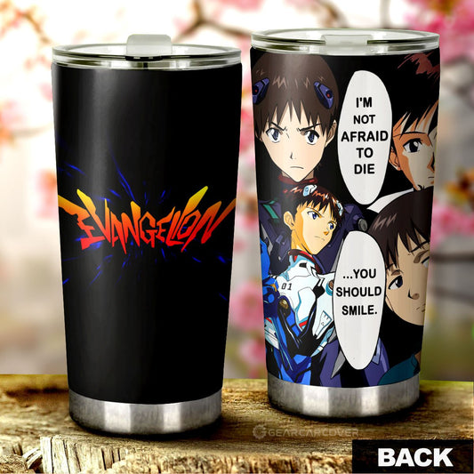 Shinji Ikari Tumbler Cup Custom NGE - Gearcarcover - 1