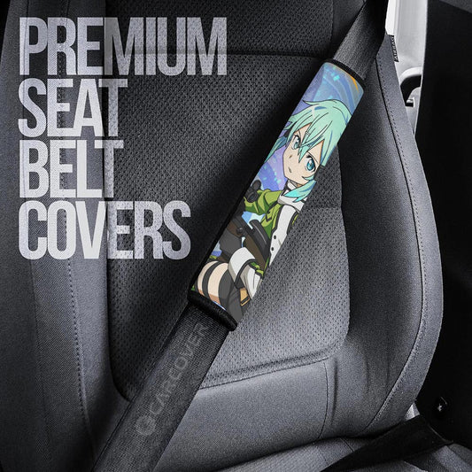 Shino Asada Seat Belt Covers Custom Car Accessories - Gearcarcover - 2