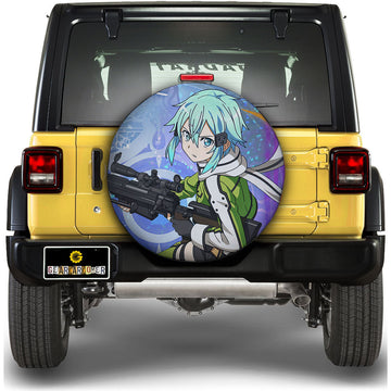 Shino Asada Spare Tire Covers Custom Car Accessories - Gearcarcover - 1