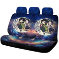 Shinobu And Giyu Car Back Seat Covers Custom Car Accessories - Gearcarcover - 1