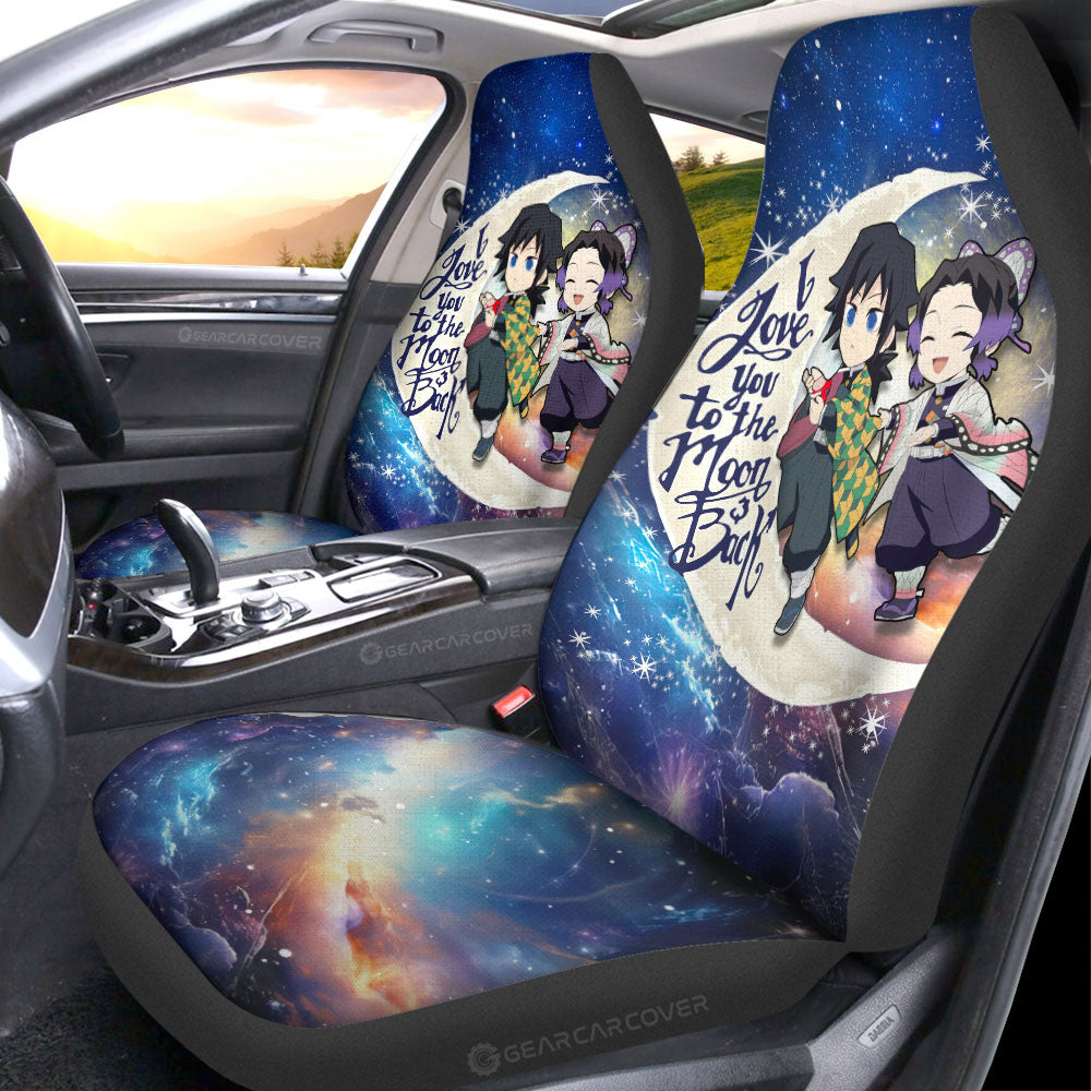 Shinobu And Giyu Car Seat Covers Custom Car Accessories - Gearcarcover - 1