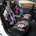 Shinobu And Giyuu Car Seat Covers Custom Mix Mangas - Gearcarcover - 1