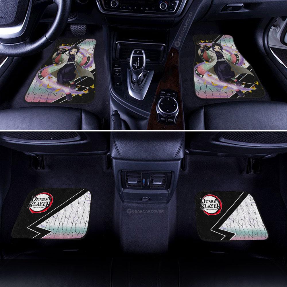 Shinobu Car Floor Mats Custom Demon Slayer Anime Car Accessories - Gearcarcover - 3