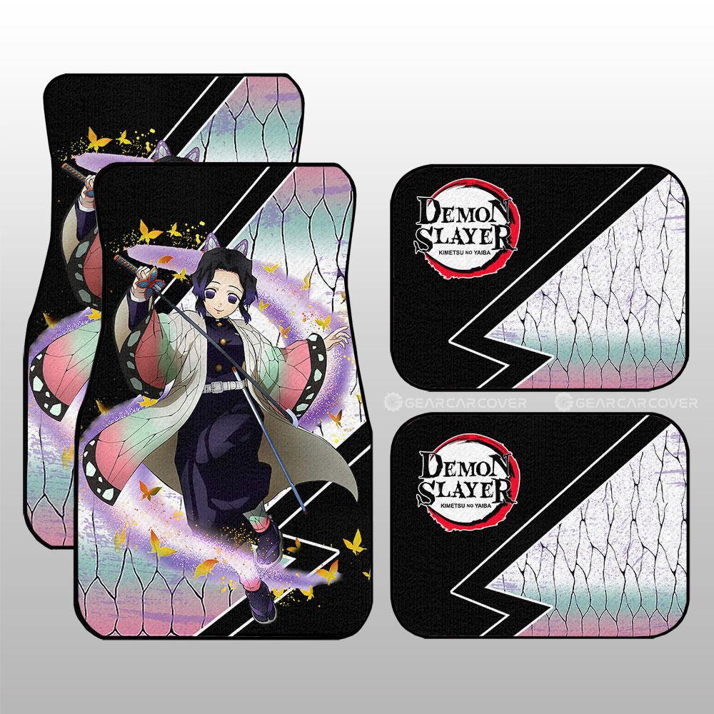 Shinobu Car Floor Mats Custom Demon Slayer Anime Car Accessories - Gearcarcover - 1