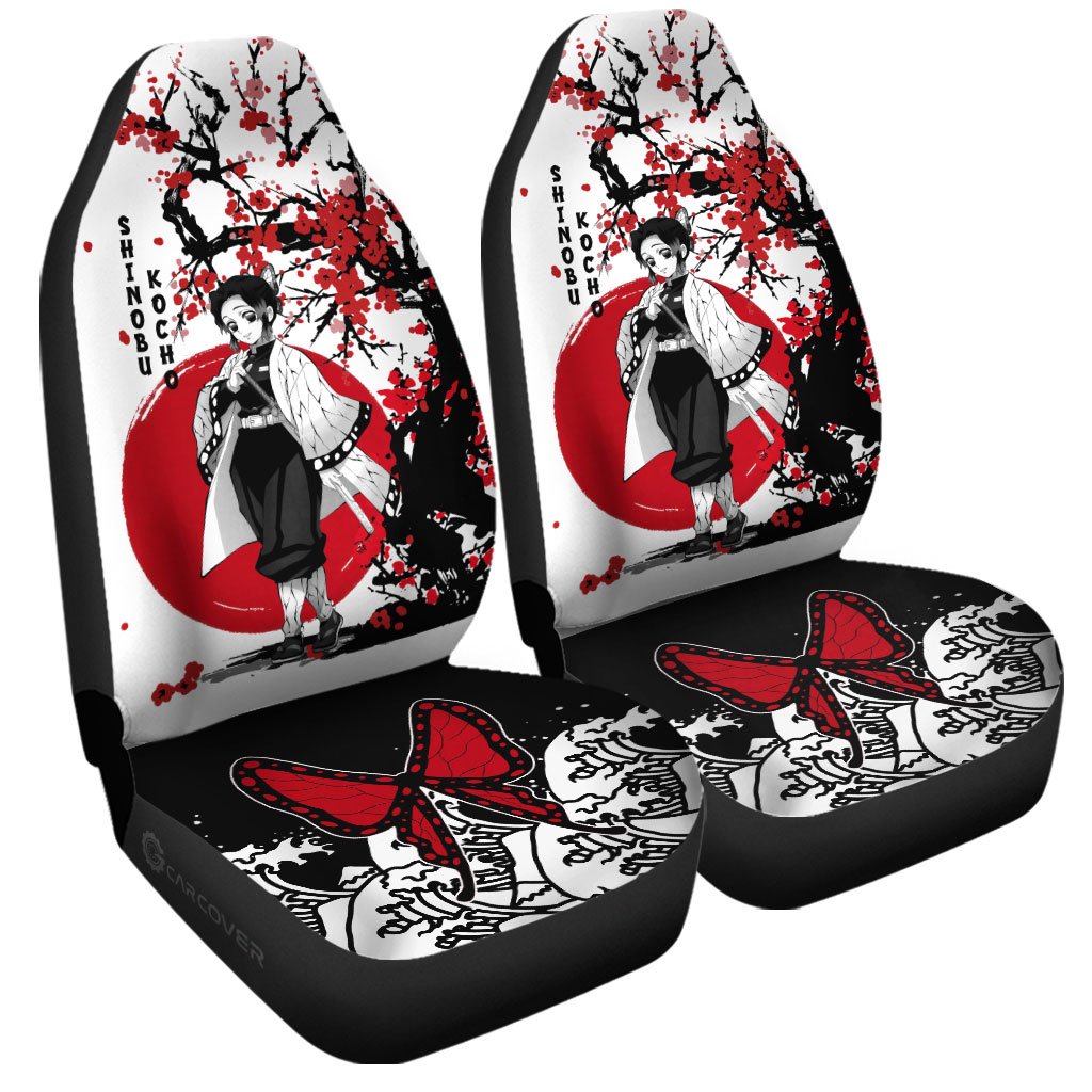 Shinobu Car Seat Covers Custom Japan Style Car Accessories - Gearcarcover - 3