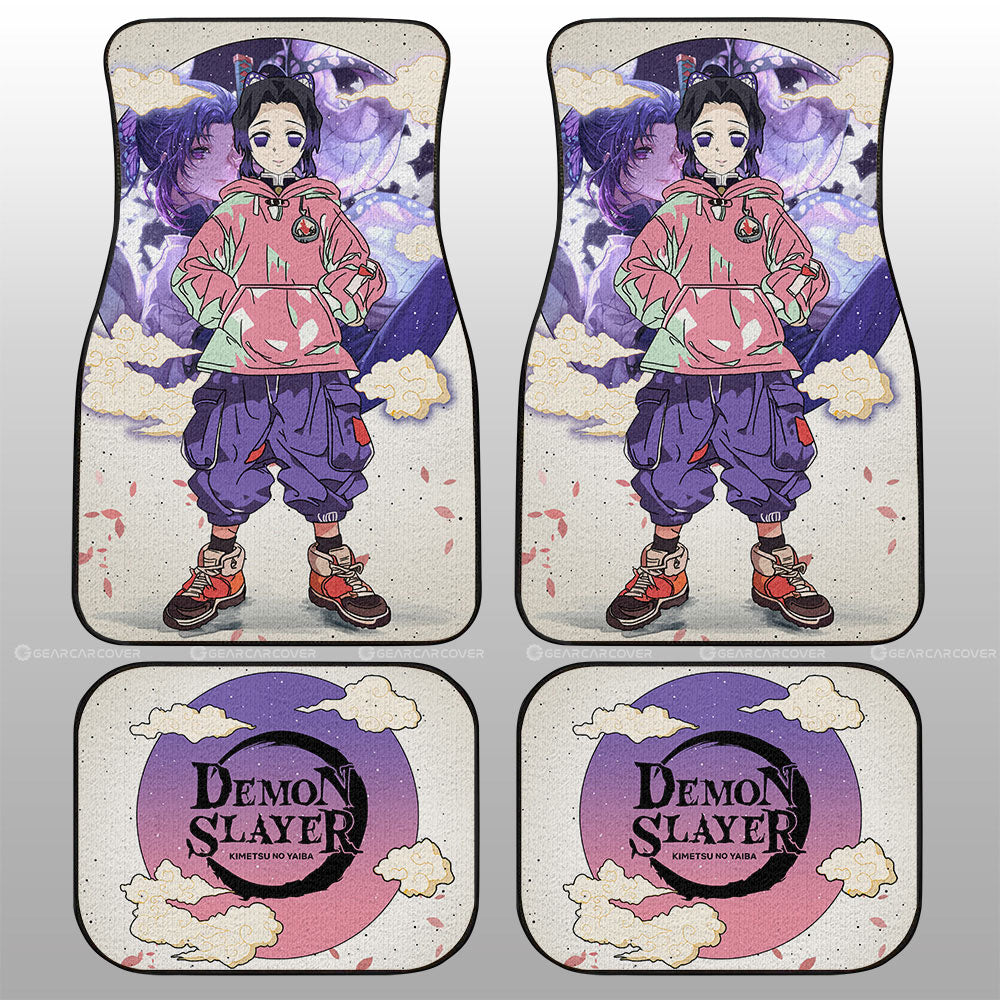 Shinobu Kocho Car Floor Mats Anime Collection - Gearcarcover - 1