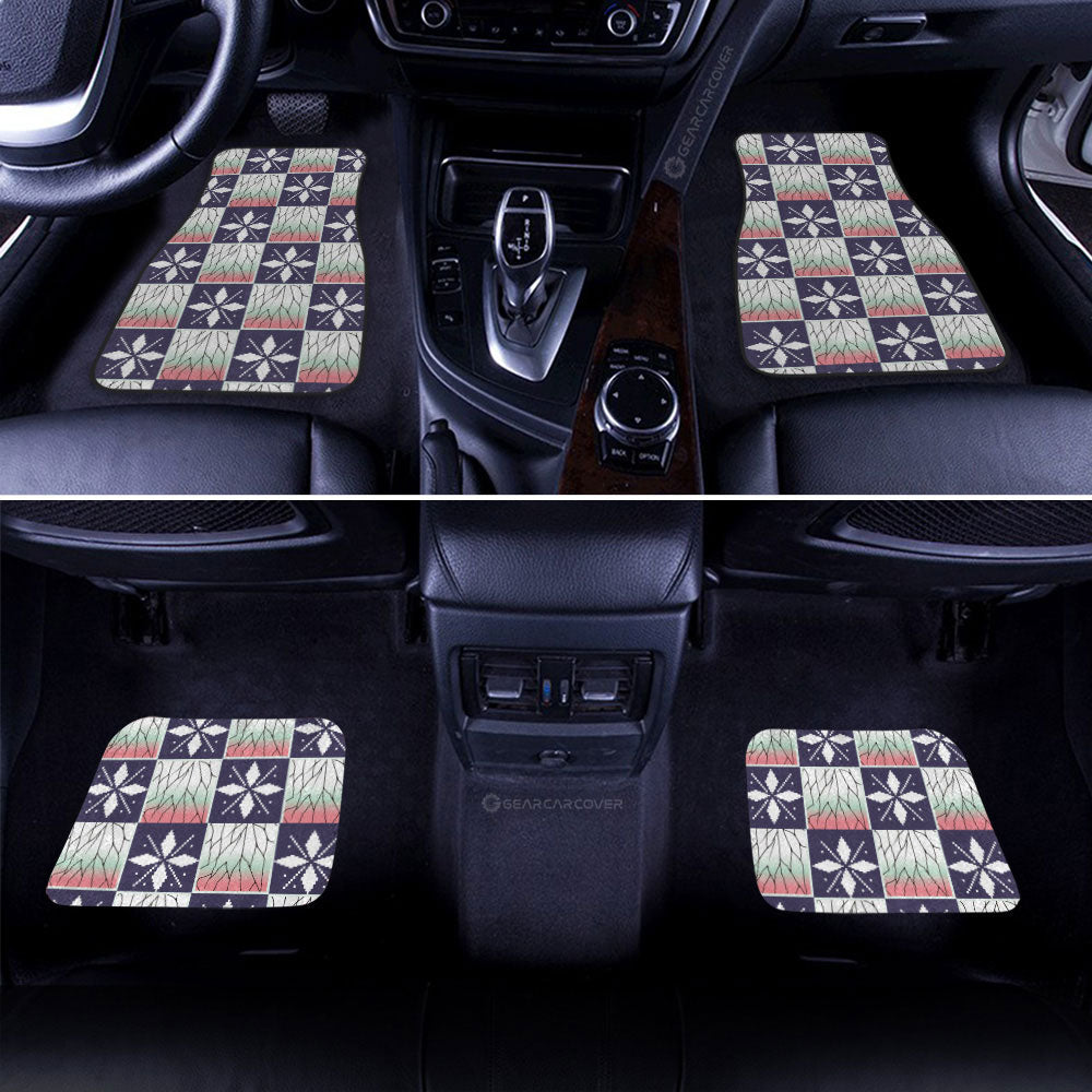 Shinobu Kocho Car Floor Mats Custom Anime Car Accessories - Gearcarcover - 2