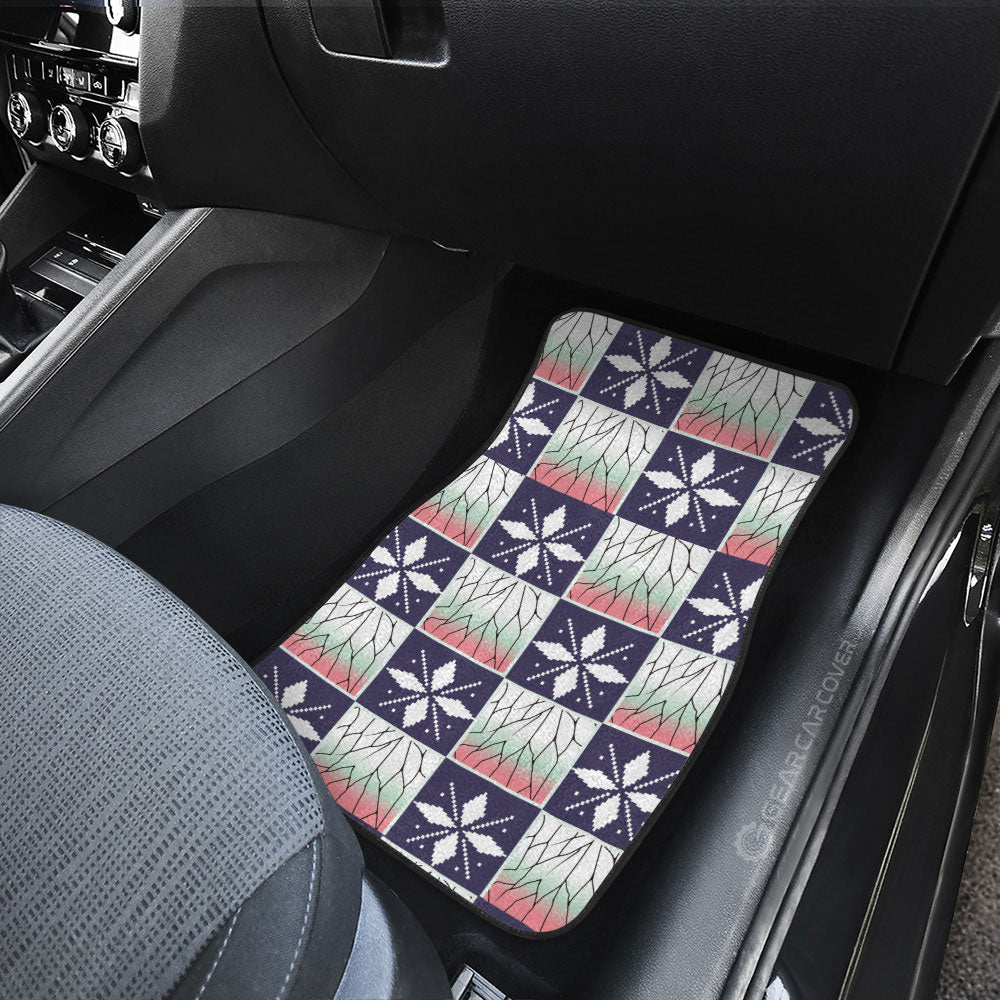 Shinobu Kocho Car Floor Mats Custom Anime Car Accessories - Gearcarcover - 3