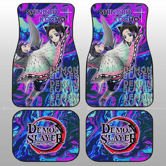 Shinobu Kocho Car Floor Mats Custom Car Accessories - Gearcarcover - 1